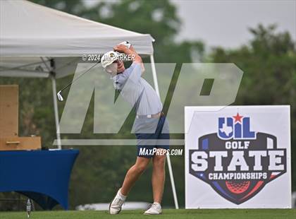 Thumbnail 2 in UIL 6A Golf State Final (Round 1) photogallery.
