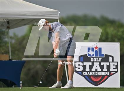 Thumbnail 2 in UIL 6A Golf State Final (Round 1) photogallery.