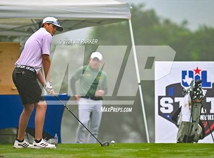 Thumbnail 3 in UIL 6A Golf State Final (Round 1) photogallery.