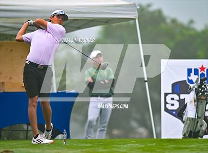 Thumbnail 2 in UIL 6A Golf State Final (Round 1) photogallery.
