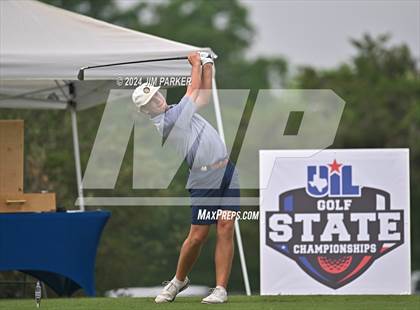 Thumbnail 1 in UIL 6A Golf State Final (Round 1) photogallery.