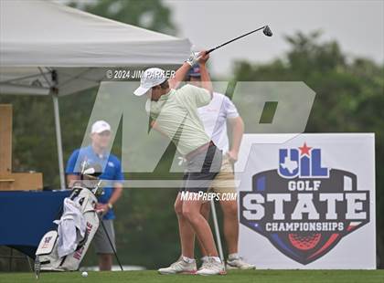 Thumbnail 3 in UIL 6A Golf State Final (Round 1) photogallery.