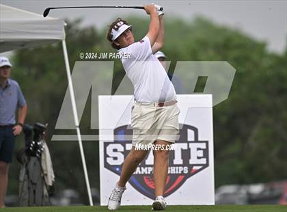 Thumbnail 3 in UIL 6A Golf State Final (Round 1) photogallery.