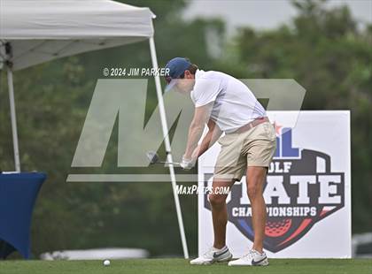 Thumbnail 1 in UIL 6A Golf State Final (Round 1) photogallery.