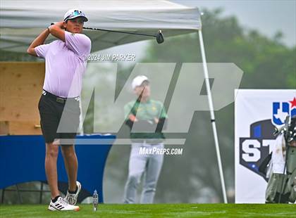 Thumbnail 3 in UIL 6A Golf State Final (Round 1) photogallery.