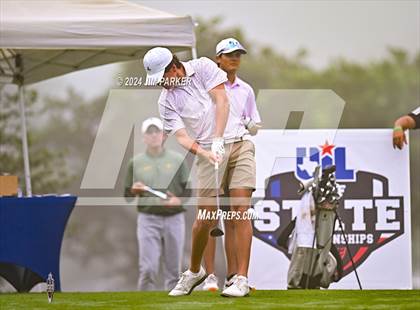 Thumbnail 3 in UIL 6A Golf State Final (Round 1) photogallery.