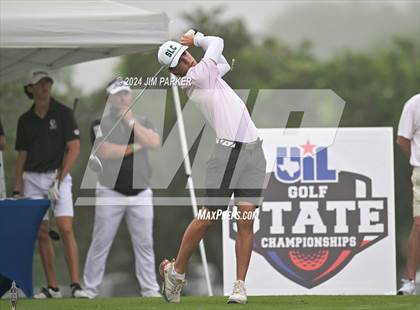 Thumbnail 3 in UIL 6A Golf State Final (Round 1) photogallery.