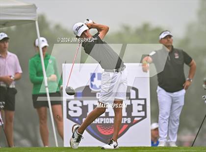 Thumbnail 2 in UIL 6A Golf State Final (Round 1) photogallery.