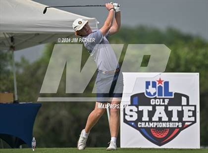Thumbnail 1 in UIL 6A Golf State Final (Round 1) photogallery.