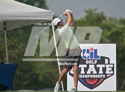 Thumbnail 1 in UIL 6A Golf State Final (Round 1) photogallery.