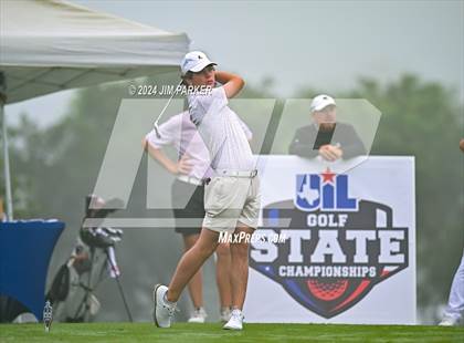 Thumbnail 2 in UIL 6A Golf State Final (Round 1) photogallery.