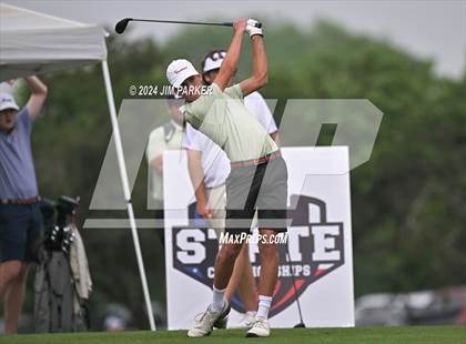 Thumbnail 3 in UIL 6A Golf State Final (Round 1) photogallery.
