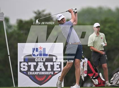 Thumbnail 1 in UIL 6A Golf State Final (Round 1) photogallery.