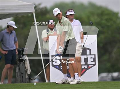 Thumbnail 2 in UIL 6A Golf State Final (Round 1) photogallery.