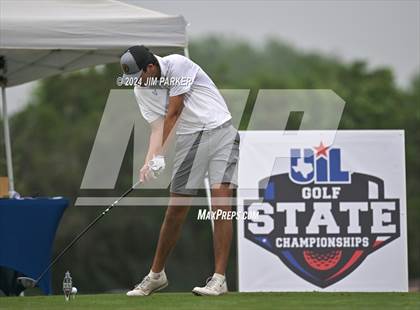 Thumbnail 2 in UIL 6A Golf State Final (Round 1) photogallery.