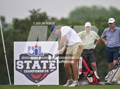 Thumbnail 1 in UIL 6A Golf State Final (Round 1) photogallery.