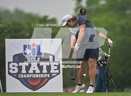 Thumbnail 2 in UIL 6A Golf State Final (Round 1) photogallery.