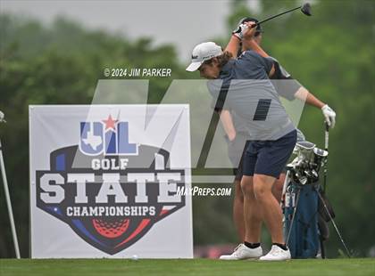 Thumbnail 2 in UIL 6A Golf State Final (Round 1) photogallery.