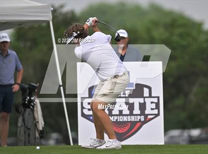 Thumbnail 3 in UIL 6A Golf State Final (Round 1) photogallery.