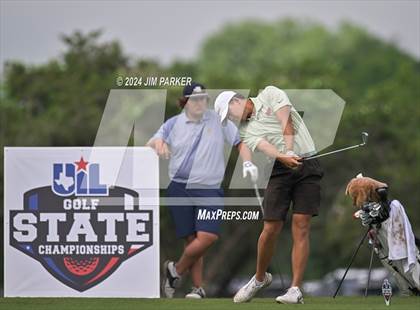 Thumbnail 2 in UIL 6A Golf State Final (Round 1) photogallery.