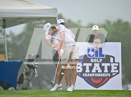 Thumbnail 1 in UIL 6A Golf State Final (Round 1) photogallery.