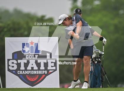 Thumbnail 3 in UIL 6A Golf State Final (Round 1) photogallery.