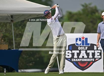 Thumbnail 2 in UIL 6A Golf State Final (Round 1) photogallery.