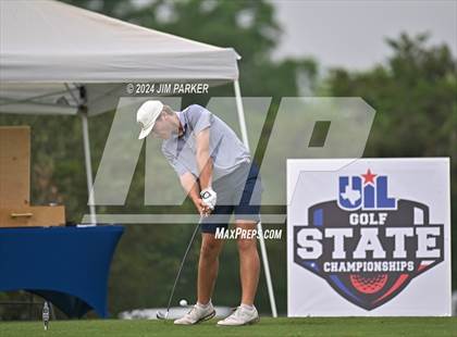 Thumbnail 2 in UIL 6A Golf State Final (Round 1) photogallery.