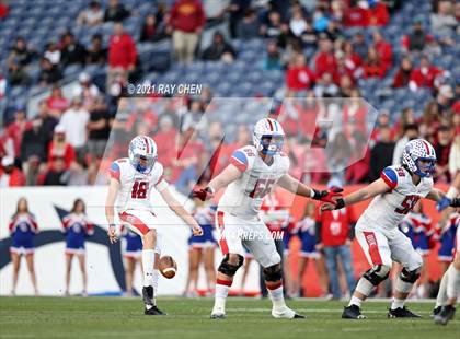 Thumbnail 3 in Valor Christian vs. Cherry Creek (CHSAA 5A Championship) photogallery.