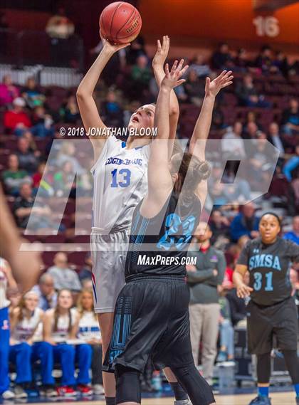 Thumbnail 2 in Coginchaug Regional vs. Sports & Medical Sciences Academy (CIAC Class S Final) photogallery.