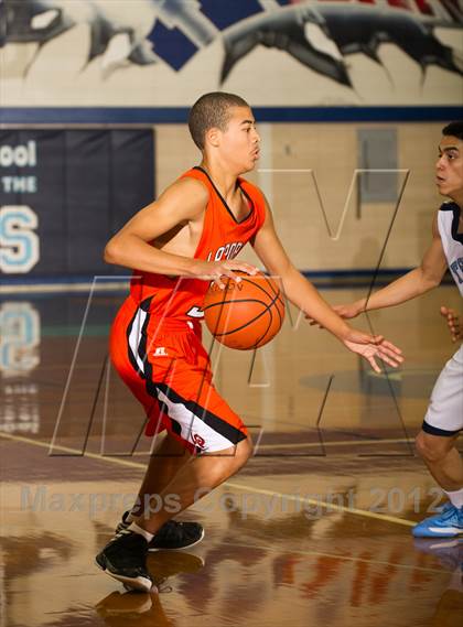 Thumbnail 2 in Sam Rayburn vs. La Porte (McDonald's Texas Invitational) photogallery.