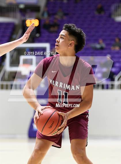 Thumbnail 1 in Herriman vs. Pleasant Grove (UHSAA 6A Quarterfinal) photogallery.
