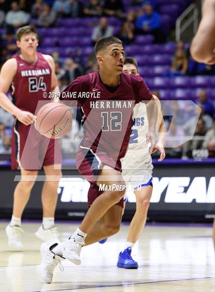 Thumbnail 1 in Herriman vs. Pleasant Grove (UHSAA 6A Quarterfinal) photogallery.