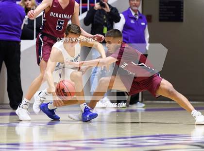 Thumbnail 1 in Herriman vs. Pleasant Grove (UHSAA 6A Quarterfinal) photogallery.