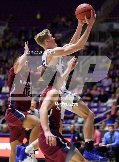 Thumbnail 1 in Herriman vs. Pleasant Grove (UHSAA 6A Quarterfinal) photogallery.