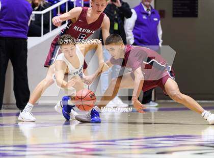Thumbnail 2 in Herriman vs. Pleasant Grove (UHSAA 6A Quarterfinal) photogallery.