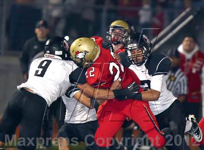 Thumbnail 3 in Santa Fe Christian vs. Rio Hondo Prep (CIF SoCal Regional D4 Final) photogallery.