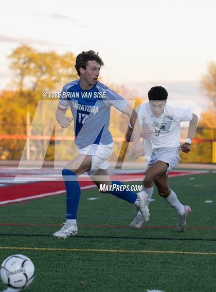 Thumbnail 3 in Shenendehowa @ Saratoga Springs (NYSPHSSA Class AAA Section 2 Semifinal) photogallery.
