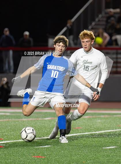 Thumbnail 2 in Shenendehowa @ Saratoga Springs (NYSPHSSA Class AAA Section 2 Semifinal) photogallery.