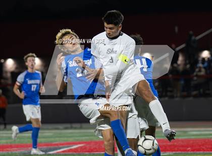 Thumbnail 1 in Shenendehowa @ Saratoga Springs (NYSPHSSA Class AAA Section 2 Semifinal) photogallery.