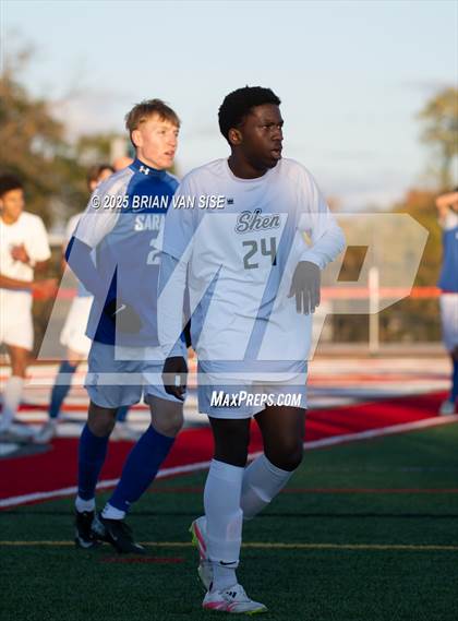 Thumbnail 2 in Shenendehowa @ Saratoga Springs (NYSPHSSA Class AAA Section 2 Semifinal) photogallery.