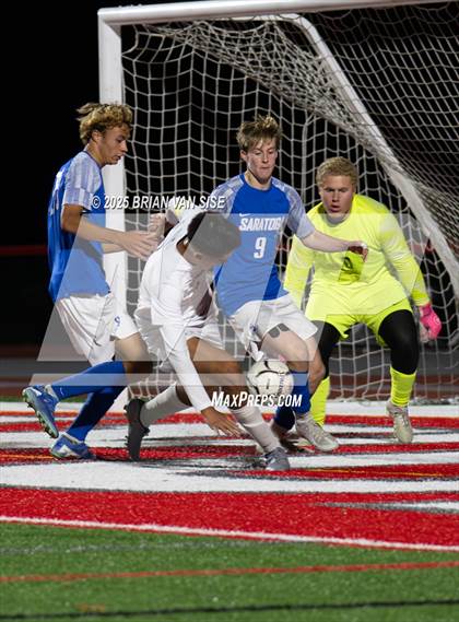 Thumbnail 3 in Shenendehowa @ Saratoga Springs (NYSPHSSA Class AAA Section 2 Semifinal) photogallery.