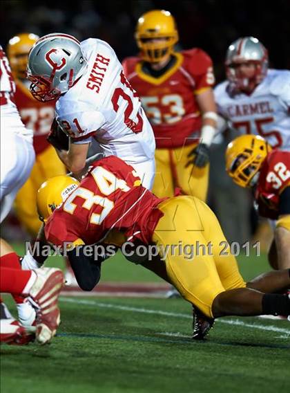 Thumbnail 2 in Palma vs. Carmel (CIF CCS D4 Final) photogallery.