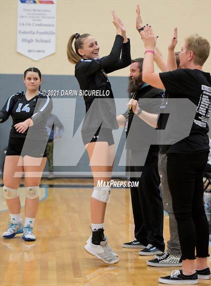 Thumbnail 2 in Estrella Foothills vs Flagstaff (AIA 4A Round 1 Playoff) photogallery.