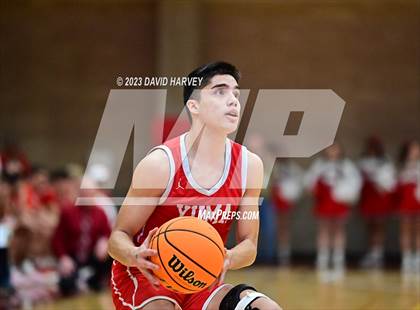 Thumbnail 3 in (CHSAA 3A Boys Basketball First Round) Yuma vs Faith Christian photogallery.