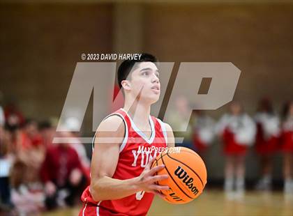 Thumbnail 1 in (CHSAA 3A Boys Basketball First Round) Yuma vs Faith Christian photogallery.