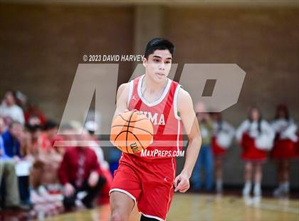Thumbnail 3 in (CHSAA 3A Boys Basketball First Round) Yuma vs Faith Christian photogallery.