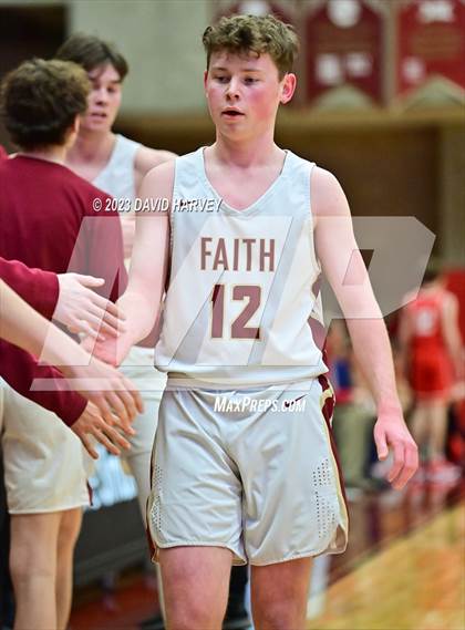 Thumbnail 1 in (CHSAA 3A Boys Basketball First Round) Yuma vs Faith Christian photogallery.