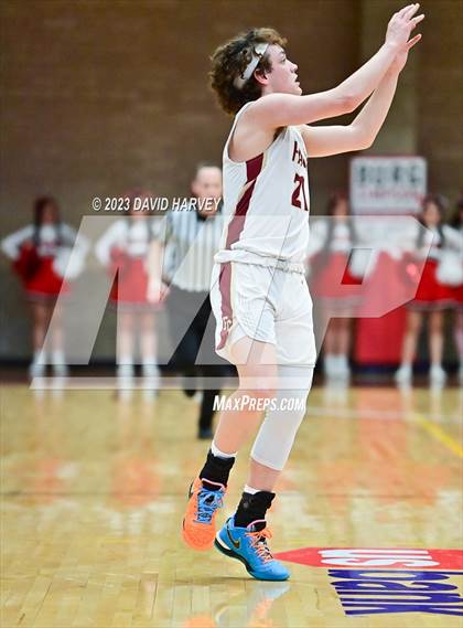 Thumbnail 3 in (CHSAA 3A Boys Basketball First Round) Yuma vs Faith Christian photogallery.