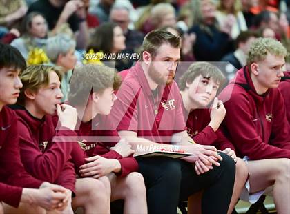 Thumbnail 2 in (CHSAA 3A Boys Basketball First Round) Yuma vs Faith Christian photogallery.